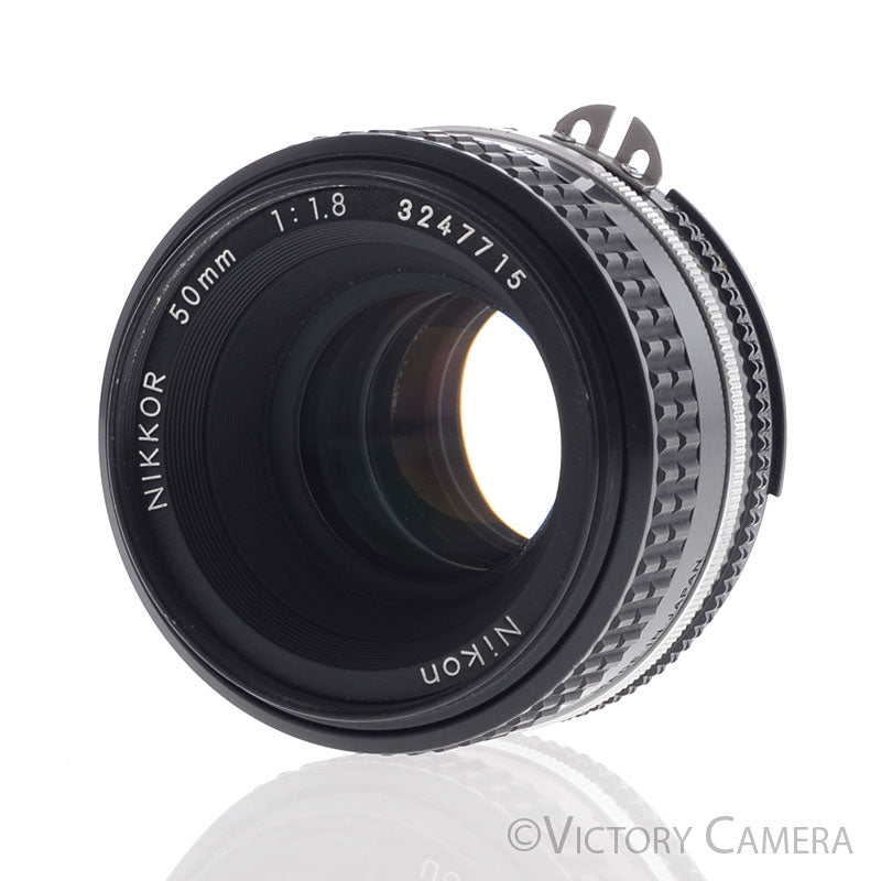 Nikon Nikkor 50mm f1.8 AI-S Manual Lens III (Long Version) [EXC+]