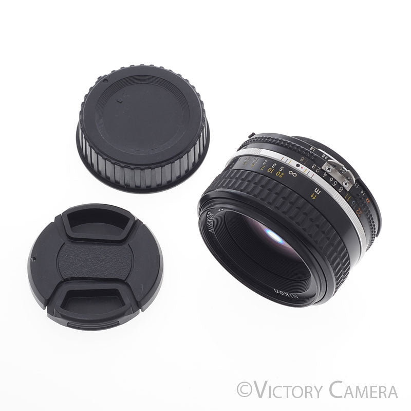 Nikon Nikkor 50mm f1.8 AI-S Manual Lens III (Long Version) [EXC+]