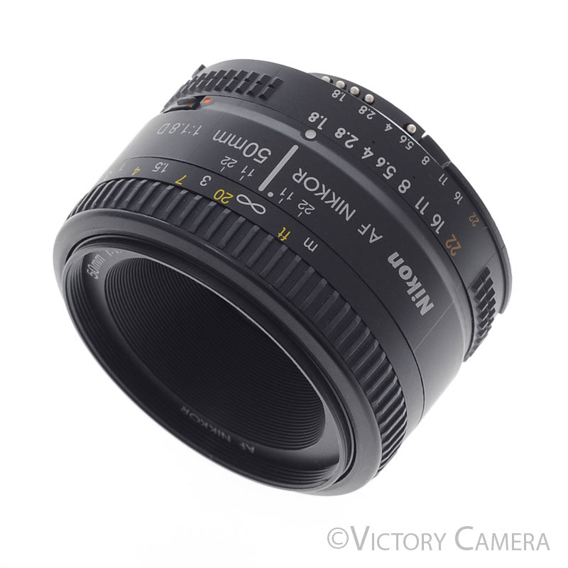 Nikon Nikkor 50mm F1.8 D AF-D Autofocus Prime Lens [EXC+] - Victory Camera