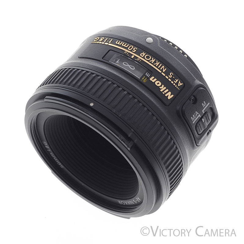 Nikon AF-S Nikkor 50mm f1.8 G Standard Prime Lens [EXC-] - Victory Camera