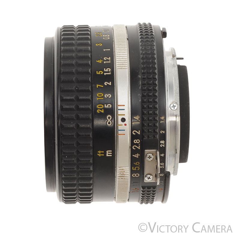 Nikon Nikkor 50mm f1.4 AI-S Manual Focus Prime Lens [EXC+] - Victory Camera