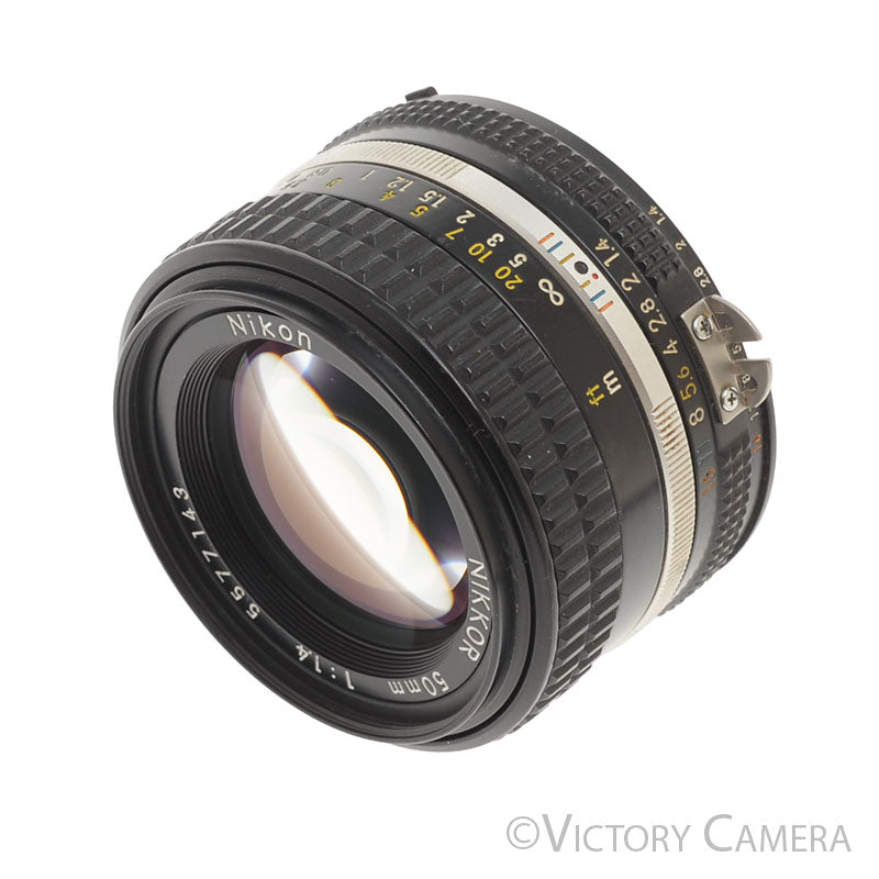Nikon Nikkor 50mm f1.4 AI-S Manual Focus Prime Lens [EXC+] - Victory Camera