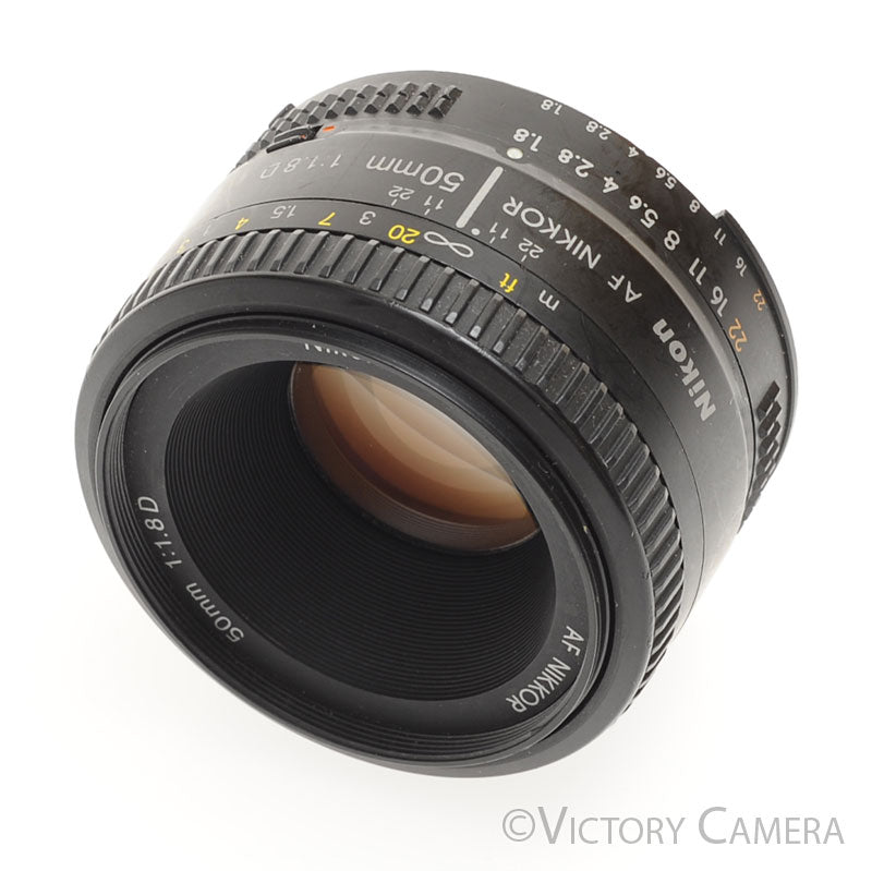 Nikon Nikkor 50mm f1.8 D AF-D Autofocus Prime Lens [EXC-] - Victory Camera