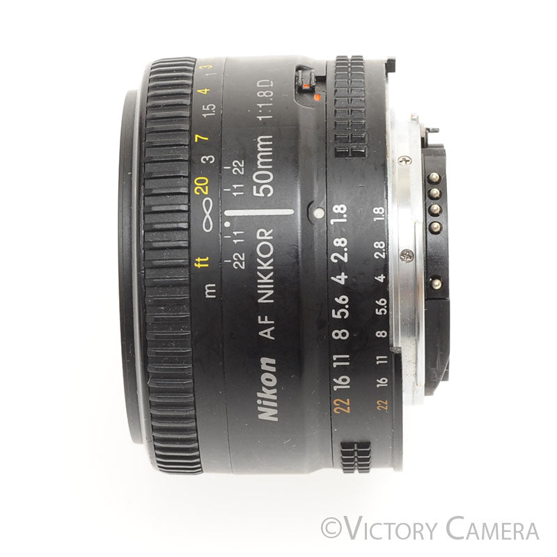 Nikon Nikkor 50mm f1.8 D AF-D Autofocus Prime Lens [EXC-] - Victory Camera