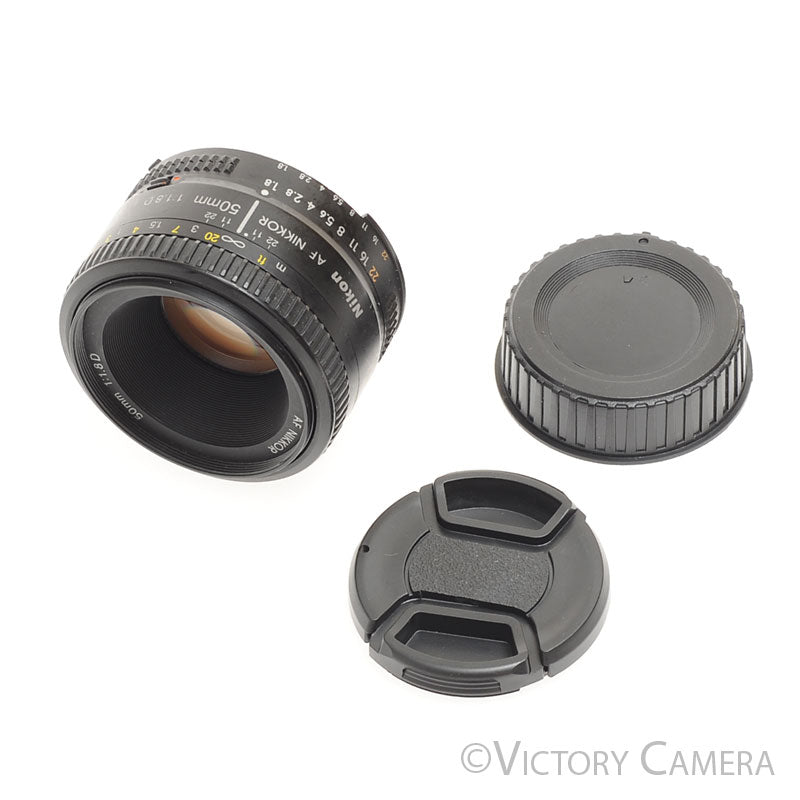 Nikon Nikkor 50mm f1.8 D AF-D Autofocus Prime Lens [EXC-] - Victory Camera