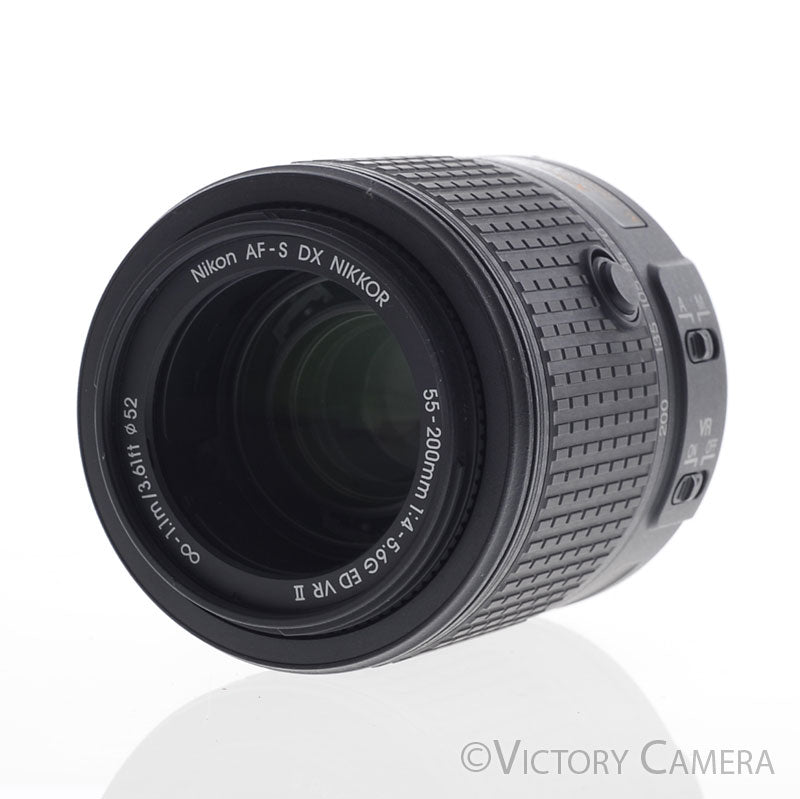 Nikon AF-S Nikkor 55-200mm f4-5.6 G II ED DX VR Telephoto Zoom Lens [EXC+] - Victory Camera