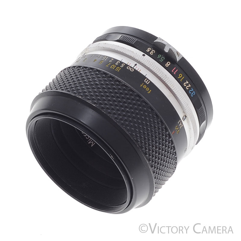 Nikon Micro-Nikkor 55mm f3.5 Non-AI Macro Lens [EXC] - Victory Camera