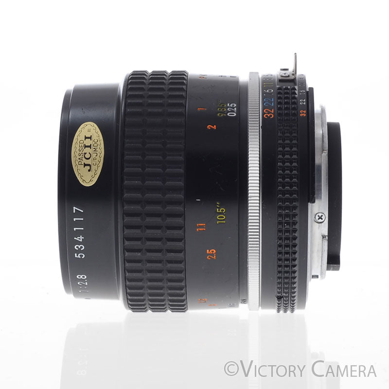 Nikon Micro-Nikkor 55mm f2.8 AI-s Man. Focus Lens -Smooth Focus- [EXC] - Victory Camera