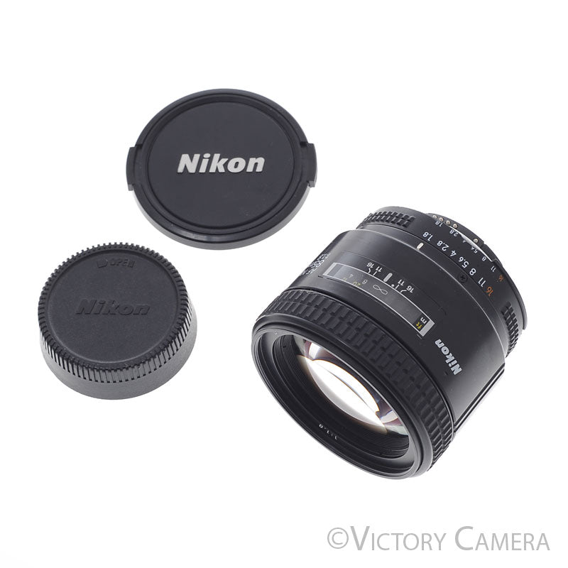 Nikon AF Nikkor 85mm f1.8 Autofocus Portrait Prime Lens [EXC] - Victory Camera