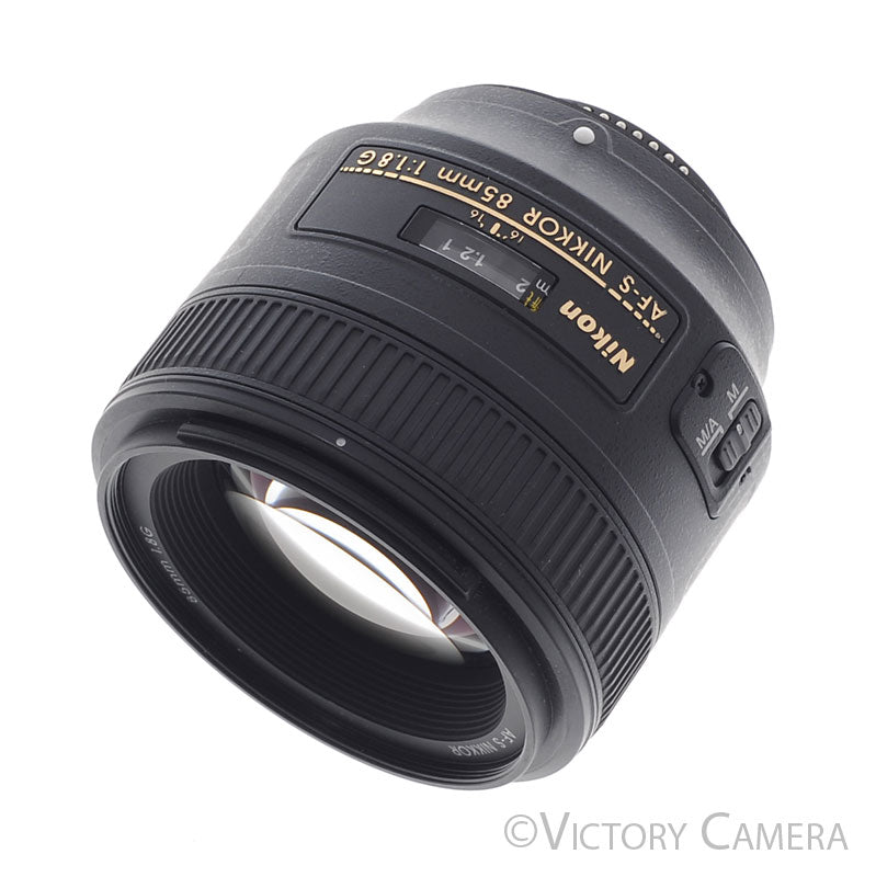 Nikon AF-S Nikkor 85mm f1.8 G Autofocus Prime Portrait Lens  [EXC+] - Victory Camera