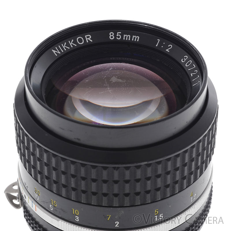 Nikon Nikkor 85mm f2 AI-S Manual Focus Portrait Lens [GOOD] - Victory Camera