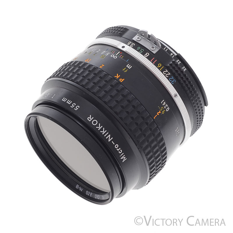 Nikon Micro-Nikkor 55mm f3.5 AI Manual Focus Macro Lens  [EXC] - Victory Camera