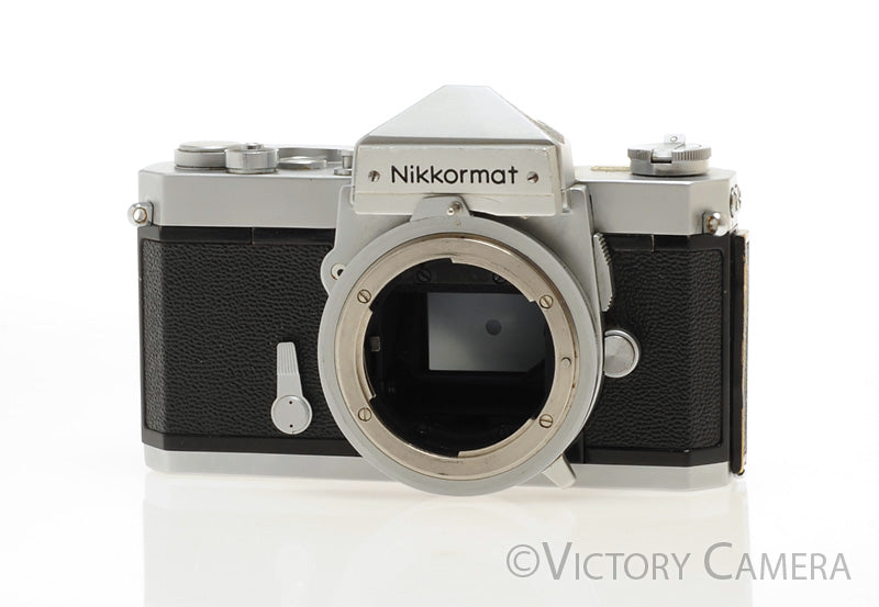 Nikon Nikkormat FT-N FTN Chrome 35mm Film Camera Body (no meter) [EXC-] - Victory Camera