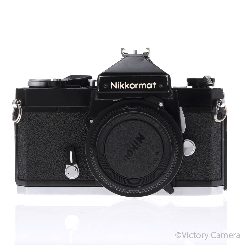 Nikon Nikkormat FT-N FTN Black 35mm Film Camera Body [EXC-] - Victory Camera