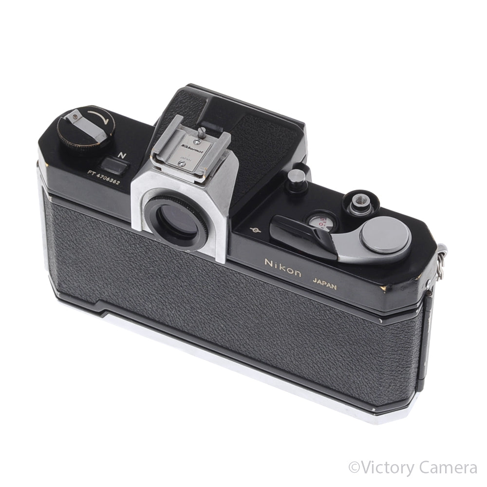 Nikon Nikkormat FT-N FTN Black 35mm Film Camera Body [EXC-] - Victory Camera