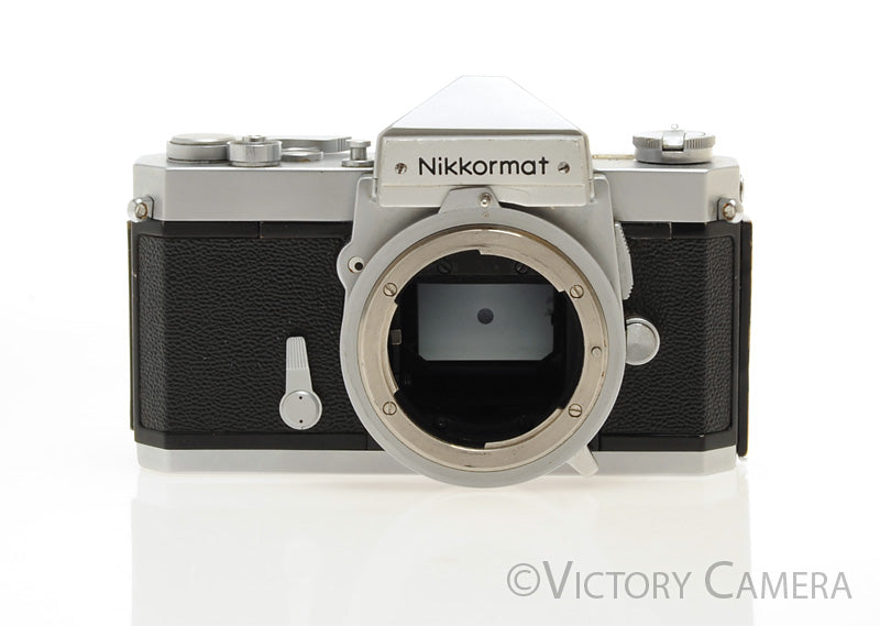 Nikon Nikkormat FT-N FTN Chrome 35mm Film Camera Body (no meter) [EXC-] - Victory Camera