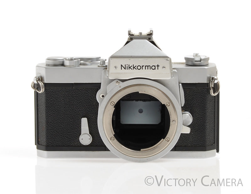 Nikon Nikkormat FT-N FTN Chrome 35mm Film Camera Body [EXC] - Victory Camera
