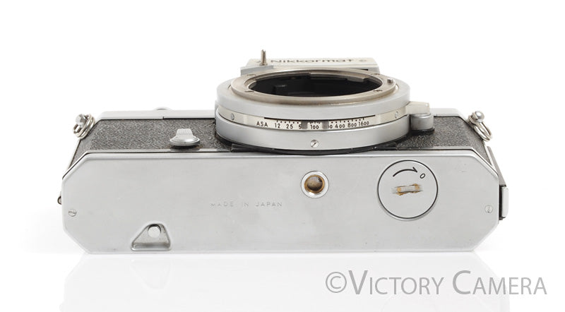 Nikon Nikkormat FT-N FTN Chrome 35mm Film Camera Body [EXC] - Victory Camera