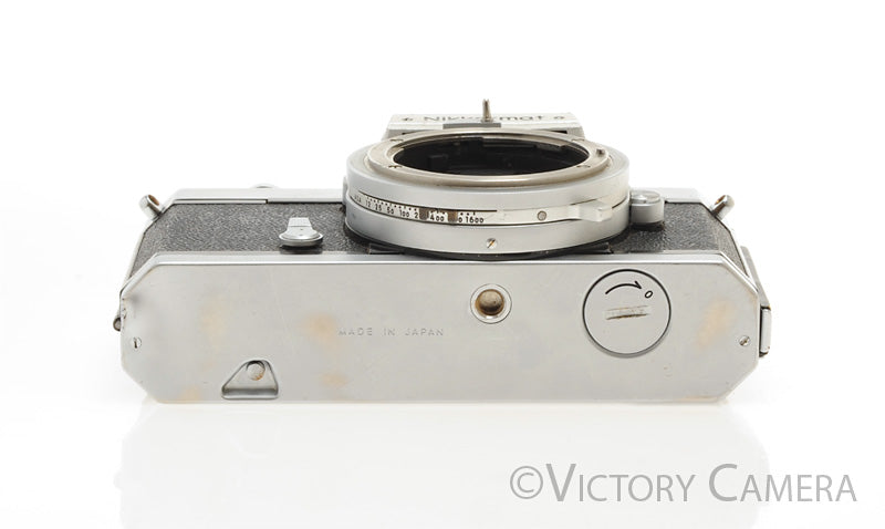 Nikon Nikkormat FT-N FTN Chrome 35mm Film Camera Body (no meter) [EXC-] - Victory Camera
