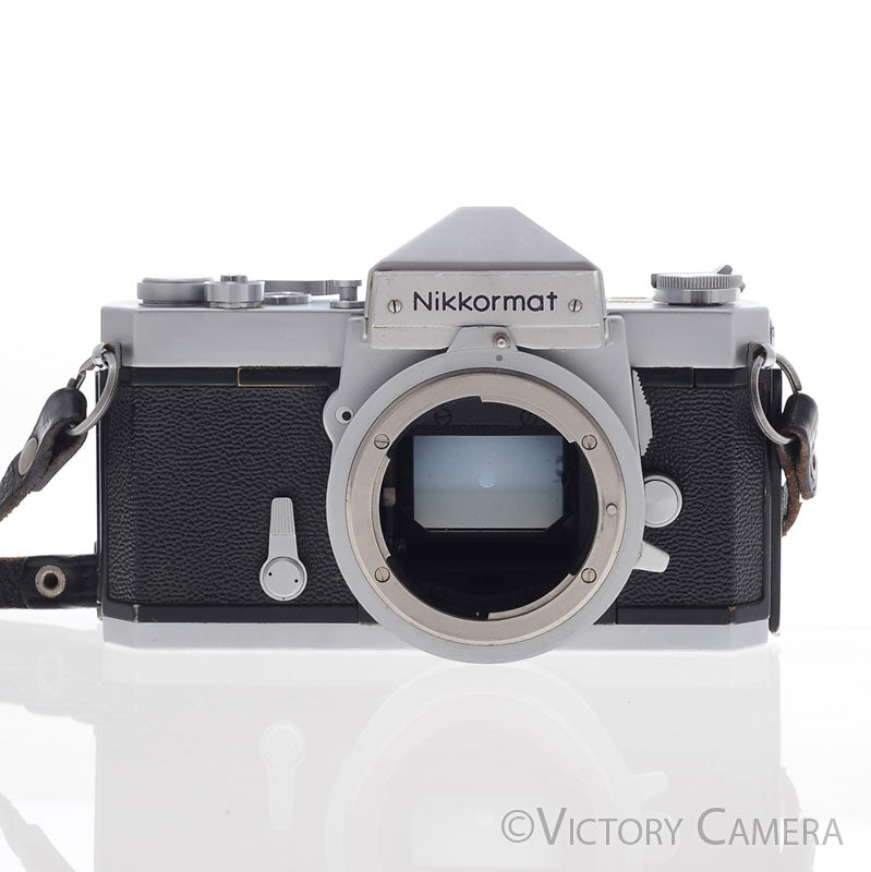 Nikon Nikkormat FT-N FTN Chrome 35mm Film Camera Body (no meter) [EXC-] - Victory Camera