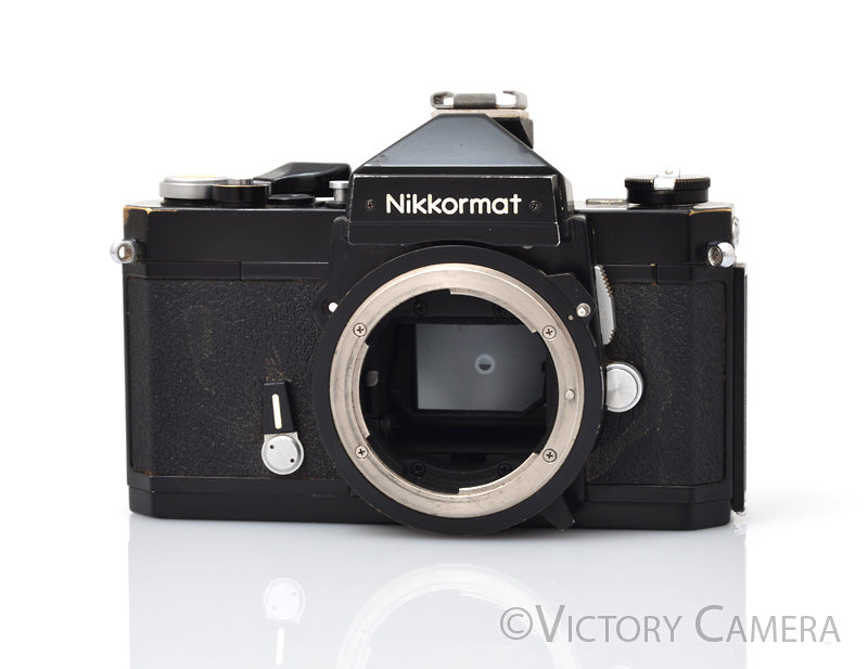 Nikon Nikkormat FT-N FTN Black 35mm Film Camera Body (bad meter)  [EXC-] - Victory Camera