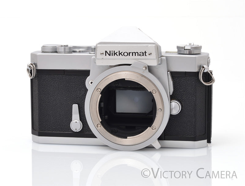 Nikon Nikkormat FT-N FTN Chrome 35mm Film Camera Body (bad meter)  [EXC-] - Victory Camera