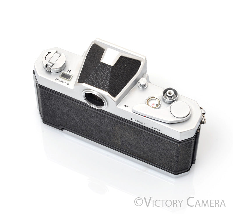 Nikon Nikkormat FT-N FTN Chrome 35mm Film Camera Body (bad meter)  [EXC-] - Victory Camera