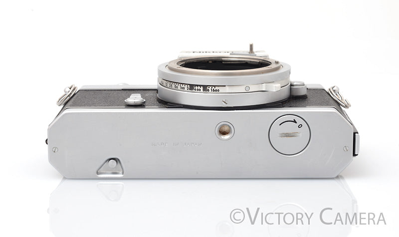 Nikon Nikkormat FT-N FTN Chrome 35mm Film Camera Body (bad meter)  [EXC-] - Victory Camera