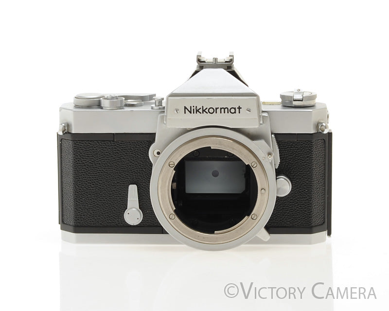 Nikon Nikkormat FT-N FTN Chrome 35mm Film Camera Body [EXC] - Victory Camera
