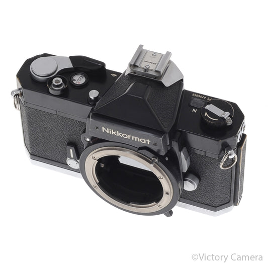 Nikon Nikkormat FT-N FTN Black 35mm Film Camera Body [EXC-] image 2