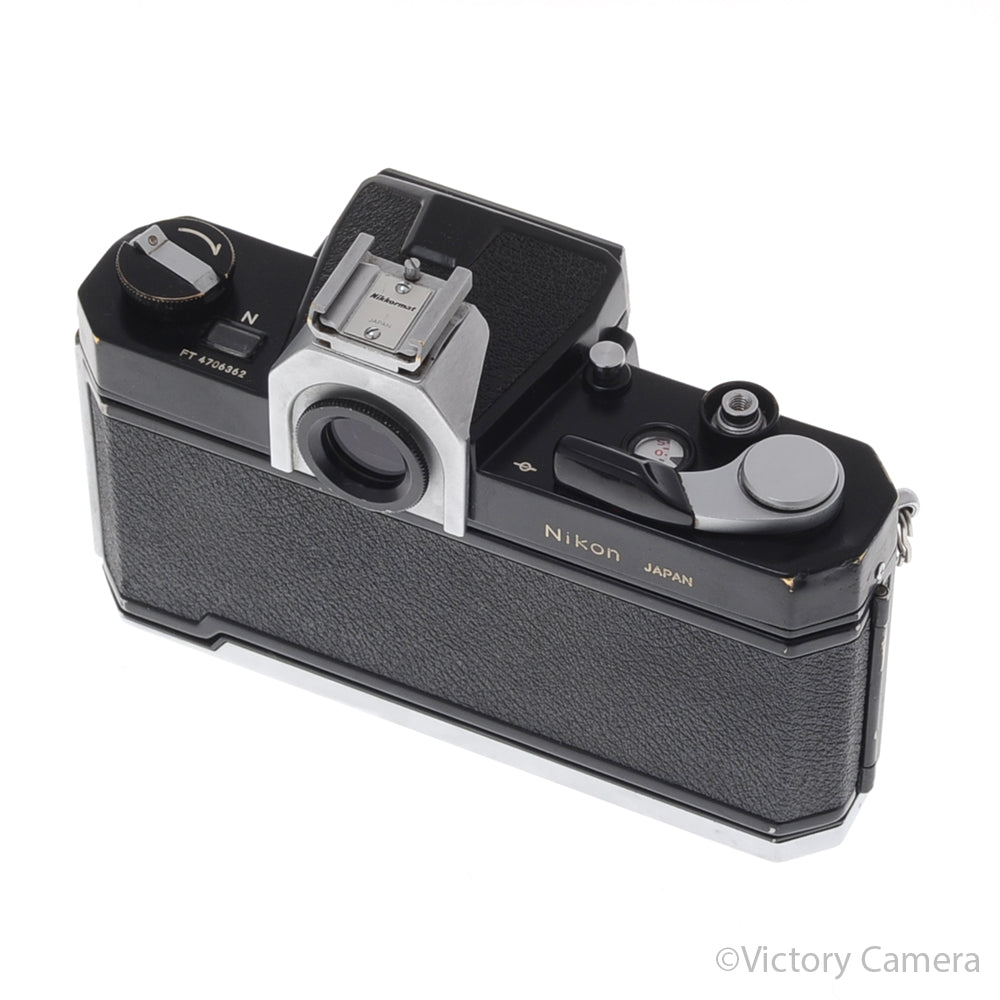 Nikon Nikkormat FT-N FTN Black 35mm Film Camera Body [EXC-] image 3