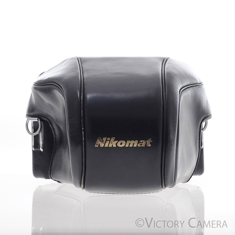 Nikon Nikkormat Nikomat FT Black Leather Ever Ready Case [EXC]