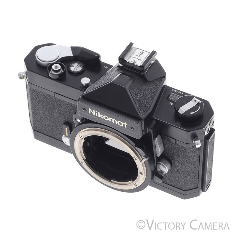 Nikon Nikomat FT-N FTN Black 35mm Film Camera Body [EXC]