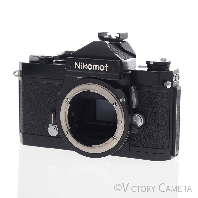 Nikon Nikomat FT-N FTN Black 35mm Film Camera Body [EXC]