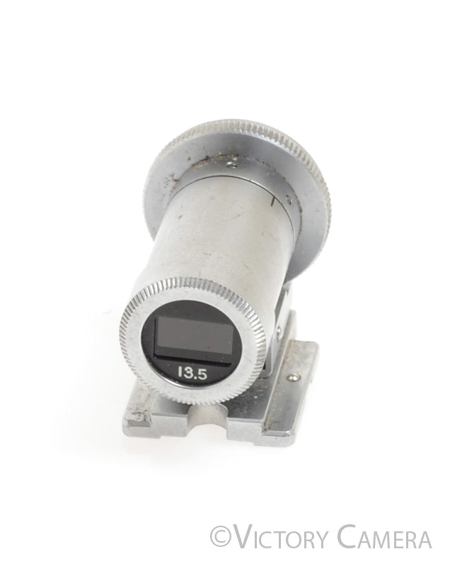 Nikon Nikkor-Q.C 13.5cm 135mm F3.5 S Mount Rangefinder Lens -Clean w/ Finder- - Victory Camera