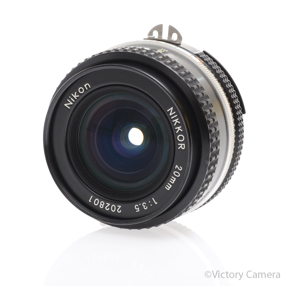 Nikon Nikkor 20mm f3.5 AI Compact Wide Angle Lens [EXC+] - Victory Camera
