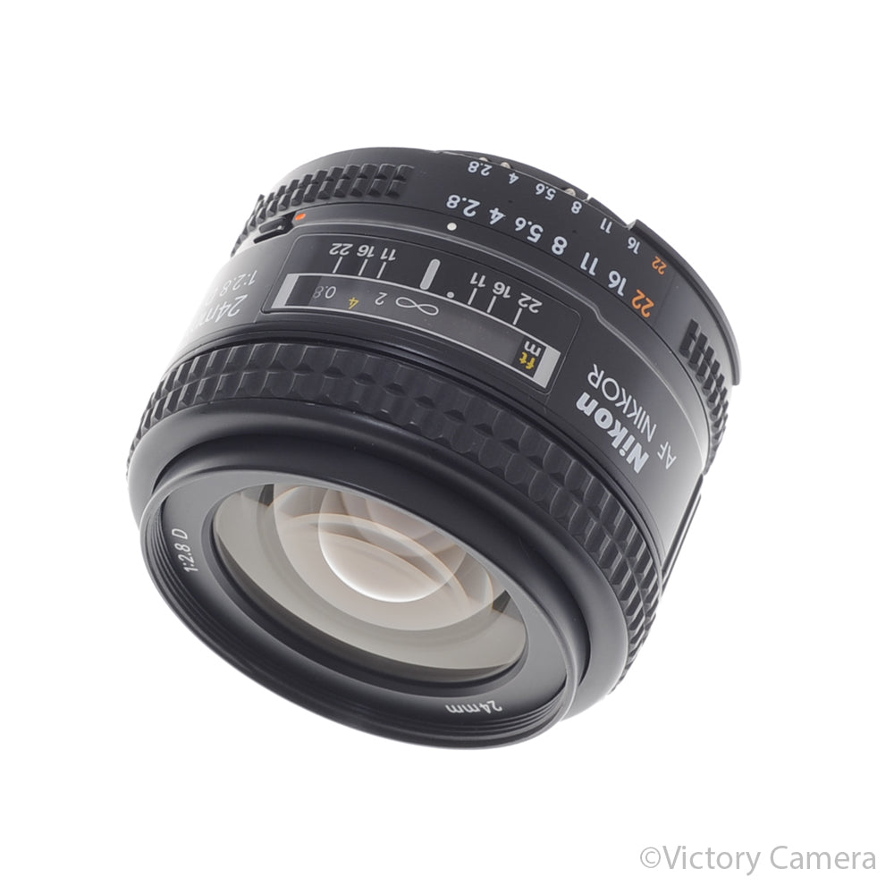 Nikon Nikkor 24mm f2.8 AF-D Auto Focus Wide Angle Lens [EXC] image 1