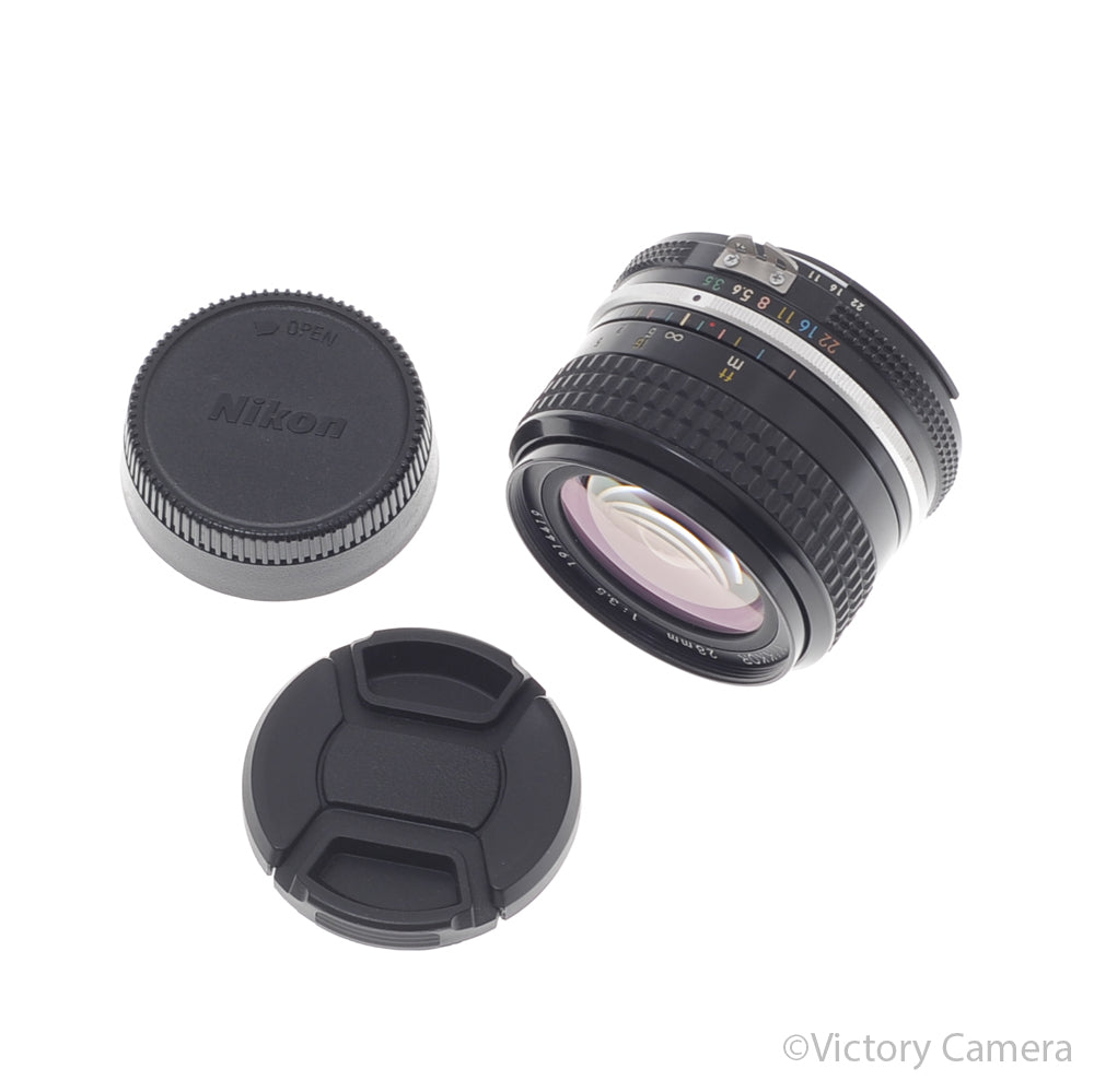 Nikon Nikkor 28mm f3.5 AI Wide Angle Lens [EXC] image 5