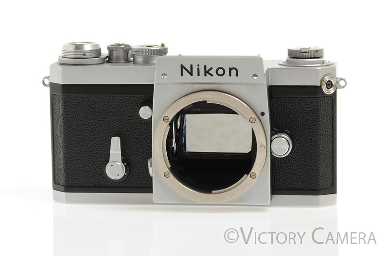 Nikon F Chrome 35mm Film Camera Body (only)  [EXC-] - Victory Camera
