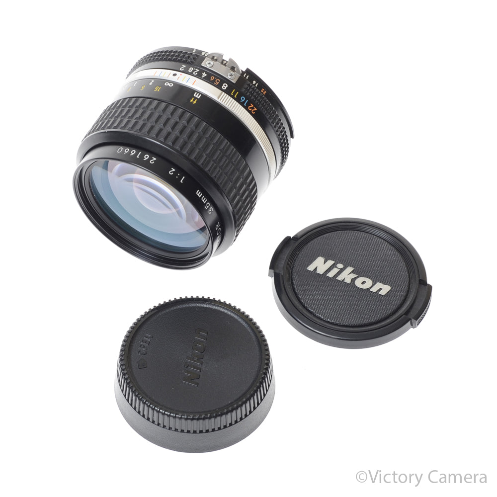 Nikon Nikkor 35mm f2.0 AI-S Manual Focus Wide Angle Lens [EXC] image 5