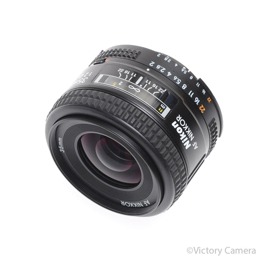 Nikon AF Nikkor 35mm f2 D Fast Wide Angle Lens for Nikon AF-D [EXC+] - Victory Camera