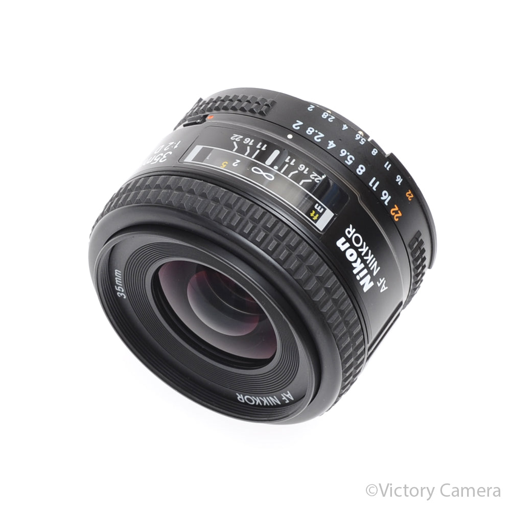 Nikon AF Nikkor 35mm f2 D Fast Wide Angle Lens for Nikon AF-D [EXC+] - Victory Camera