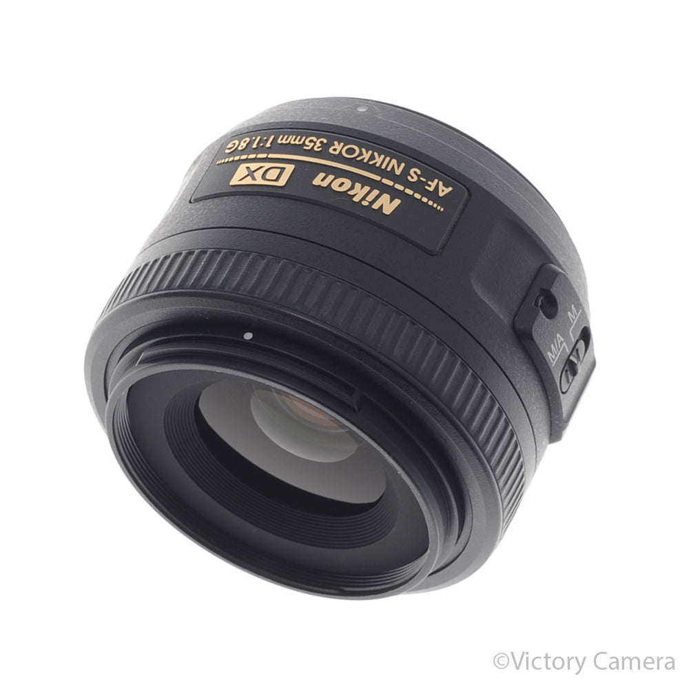Nikon Nikkor AF-S 35mm f1.8 G DX Wide Angle Prime Lens [EXC+] image 1