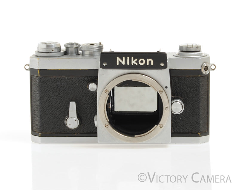 Nikon F Chrome 35mm Film Camera Body (only) [EXC-] - Victory Camera