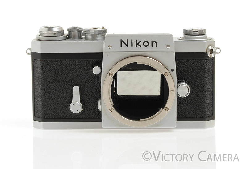 Nikon F Chrome 35mm Film Camera Body (only)  [EXC-] - Victory Camera