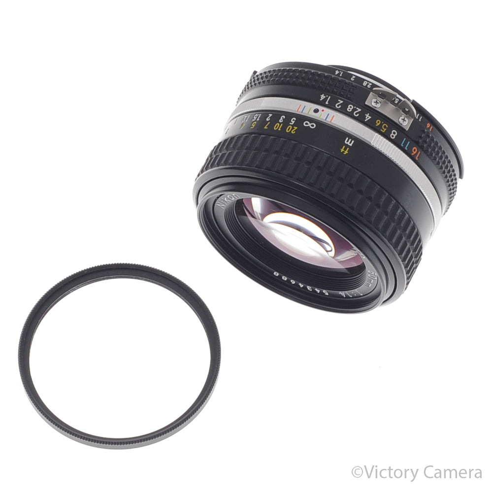 Nikon Nikkor 50mm f1.4 AI-S Manual Focus Prime Lens [EXC+] image 5