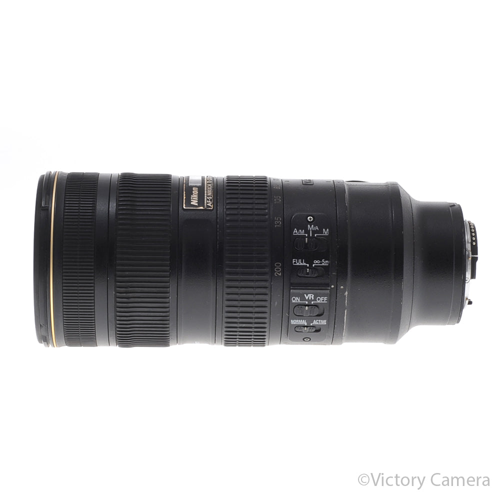 Nikon AF-S Nikkor 70-200mm f2.8 G ED VR N II Telephoto Zoom Len [EXC-] - Victory Camera