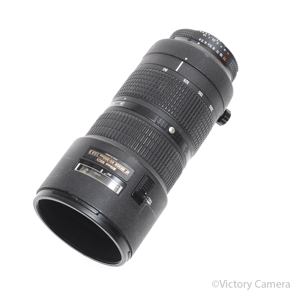 Nikon AF Nikkor 80-200mm f2.8 D ED AF-D Autofocus Two Ring Len [AS-IS] - Victory Camera