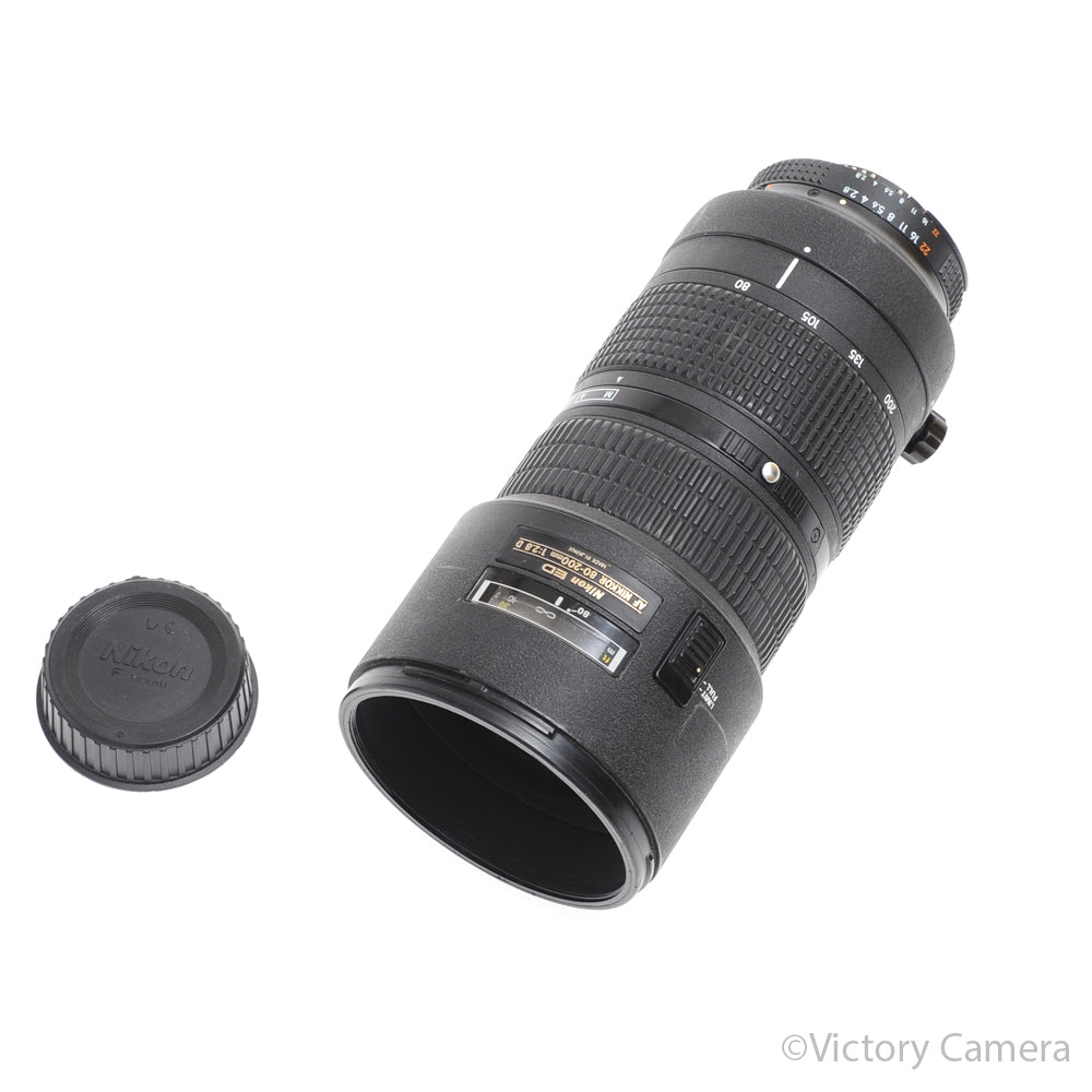 Nikon AF Nikkor 80-200mm f2.8 D ED AF-D Autofocus Two Ring Len [AS-IS] - Victory Camera