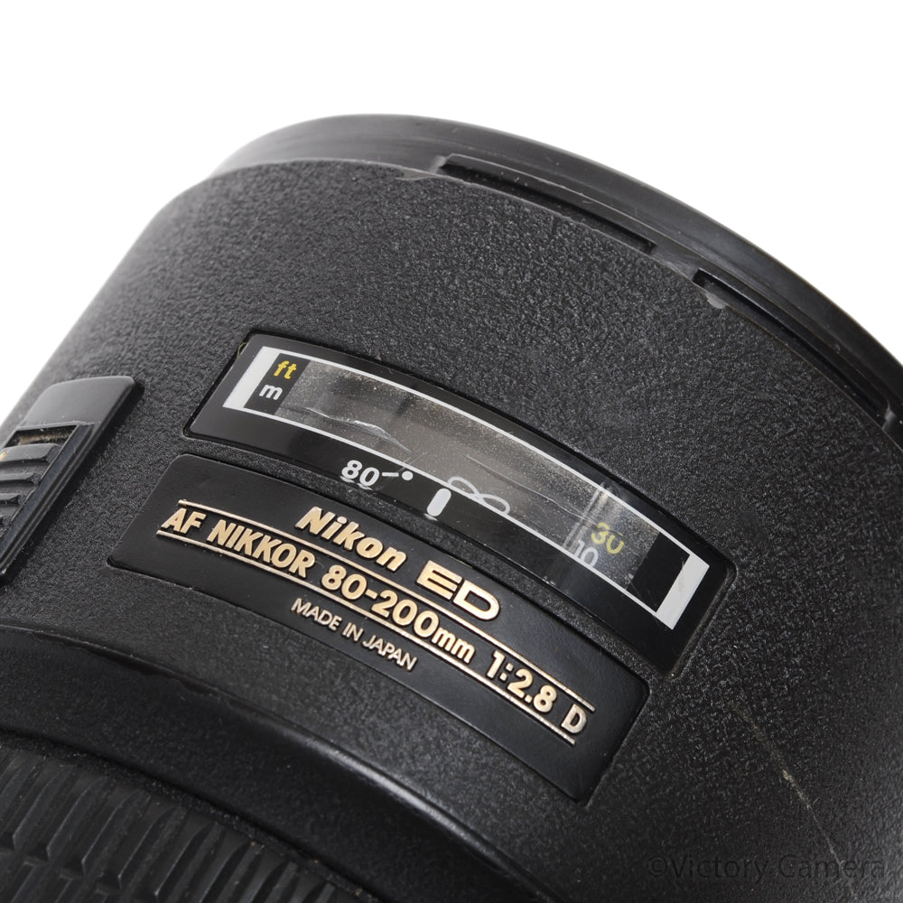 Nikon AF Nikkor 80-200mm f2.8 D ED AF-D Autofocus Two Ring Len [AS-IS] - Victory Camera